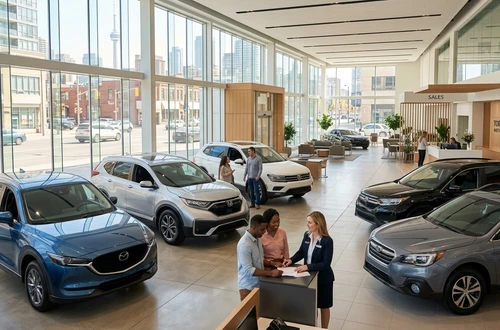 Customer getting answers about their car loan